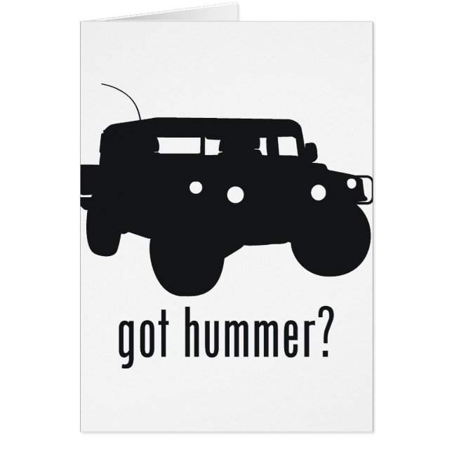 Hummer (Voorkant)