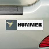 HUMMER Bumpersticker (Op auto)