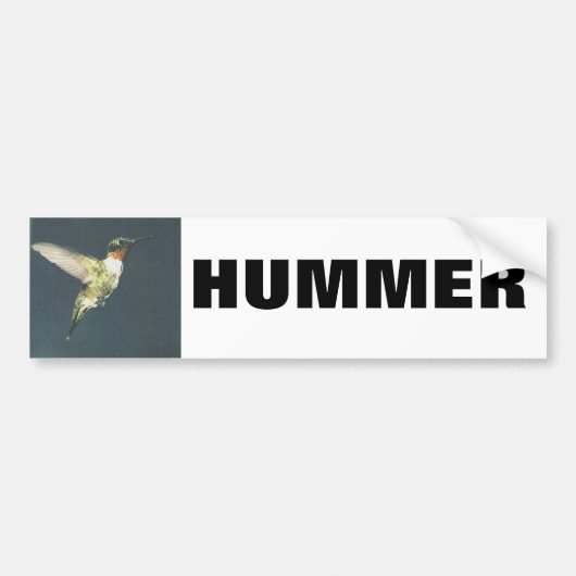 HUMMER Bumpersticker (Voorkant)