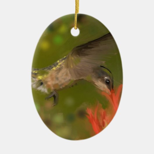 hummer drink keramisch ornament (Voorkant)