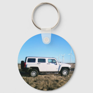 Hummer- en windkracht sleutelhanger