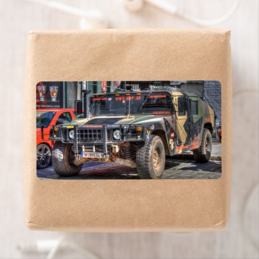 Hummer H1 Etiket (Insitu)