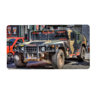 Hummer H1 Etiket
