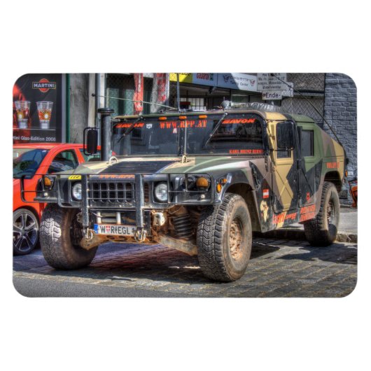 Hummer H1 Magneet (Horizontaal)