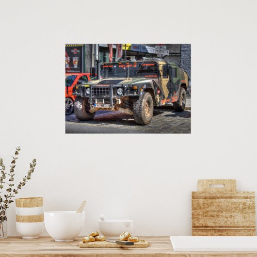 Hummer H1 Poster (Keuken)