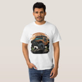 Hummer H1 Rock Crawler T-shirt (Voorkant volledig)