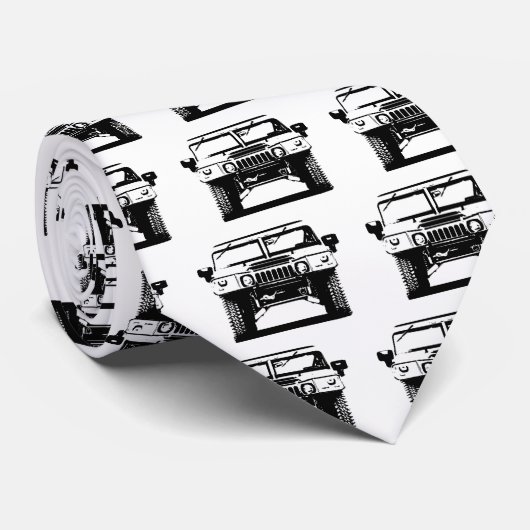 Hummer H1 Stropdas (Opgerold)