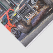 Hummer H1 Tissuepapier (Detail)