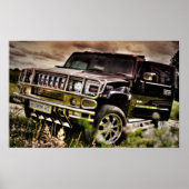 Hummer H2 afdrukken Poster (Voorkant)