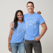Hummer H2 Muscle auto cadeau T-shirt (Unisex)