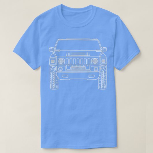Hummer H2 T-shirt (Design voorkant)