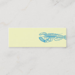 Hummer hellblau Serie Mini Visitekaartje