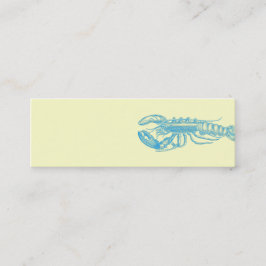 Hummer hellblau Serie Mini Visitekaartje