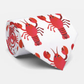 Hummer Languste kreeft Stropdas (Opgerold)