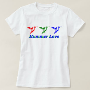 Hummer Love Hummingbird Shirt for Light Colors