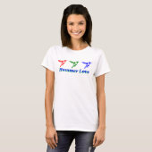 Hummer Love Hummingbird Shirt for Light Colors (Voorkant volledig)