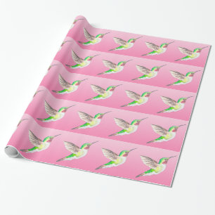 Hummer Roze Cadeaupapier