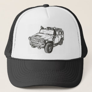 Hummer Truck Art Trucker Pet
