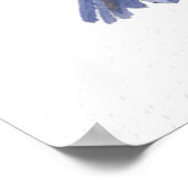 HUMMERENDE VOGELS MET PINKSTROMEN POSTER (Hoek)