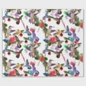 Hummers en snoepkanen cadeaupapier (Vlak)