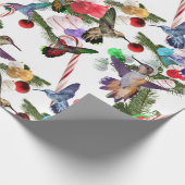 Hummers en snoepkanen cadeaupapier (Hoek)