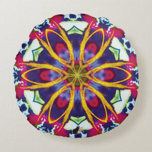 Hummers Kaleidoscoop Rond Kussen