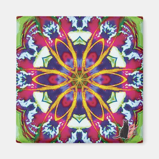 Hummers Kaleidoscoopmagneet Magneet (Voorkant)
