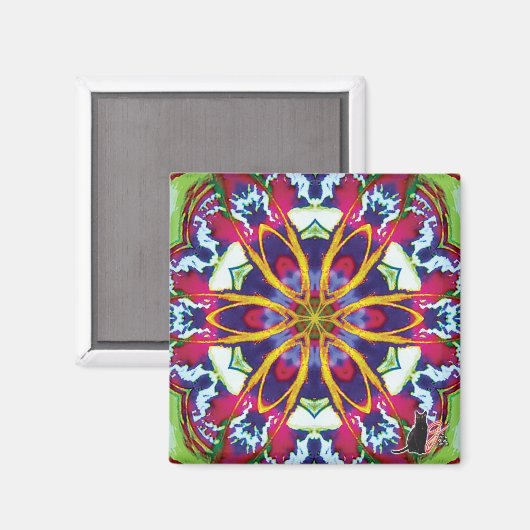 Hummers Kaleidoscope Magnet (Voorkant / Achterkant)