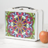 Hummers Kaleidoscope Metalen Lunchbox (In situ)
