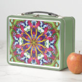 Hummers Kaleidoscope Metalen Lunchbox (In situ)
