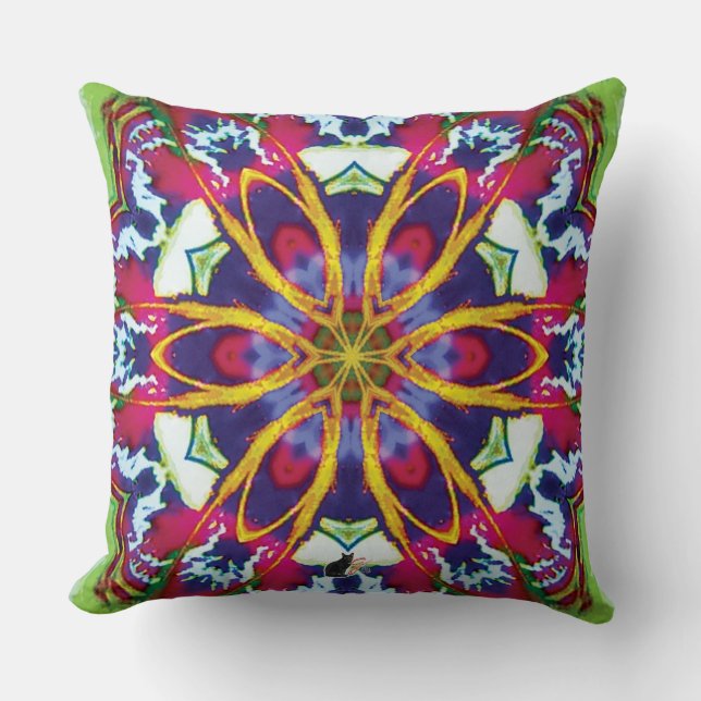 Hummers Kaleidoscope Pillow Kussen (Voorkant)