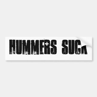 HUMMERS SUCK BUMPERSTICKER