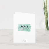 Humming Along Note Kaart (Achterkant)