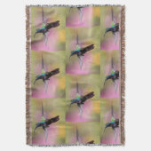 Humming Bird Deken (Voorkant Verticaal)