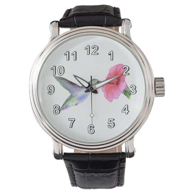 Humming Bird Horloge (Voorkant)