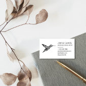 Humming Bird Illustration Native Indigenous Art Visitekaartje