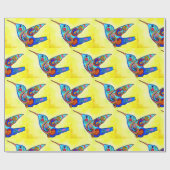 Humming Bird - inpakpapier (Vlak)