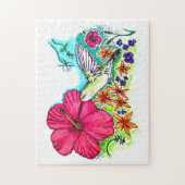 Humming Bird Legpuzzel (Verticaal)