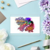 Humming Bird love Acryl Uitnodigingen (Insitu (Huwelijk))