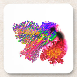 Humming Bird love Bier Onderzetter