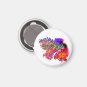 Humming Bird love Magneet (Voorkant / Achterkant)