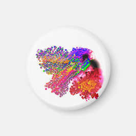 Humming Bird love Magneet