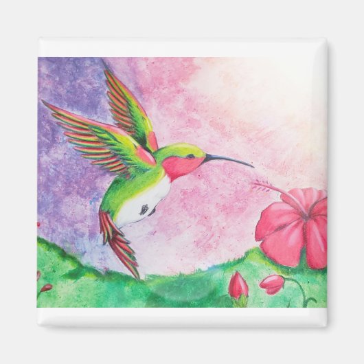 Humming Bird Magnet (Voorkant)