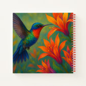 Humming bird Spiral Notebook Notitieboek (Achterkant)