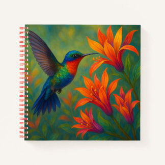 Humming bird Spiral Notebook Notitieboek