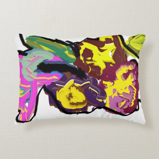 Humming bird spring accent kussen (Voorkant)