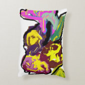 Humming bird spring accent kussen (Achterkant (Verticaal))