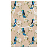 Humming Birds serie ontwerp drie kleine geschenk t Klein Cadeauzakje (Achterkant)