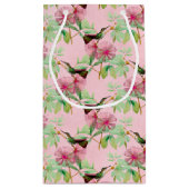 Humming Birds serie ontwerp elf kleine geschenkzak Klein Cadeauzakje (Achterkant)