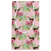 Humming Birds serie ontwerp elf kleine geschenkzak Klein Cadeauzakje (Voorkant)